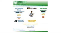 Desktop Screenshot of martet.com.pl